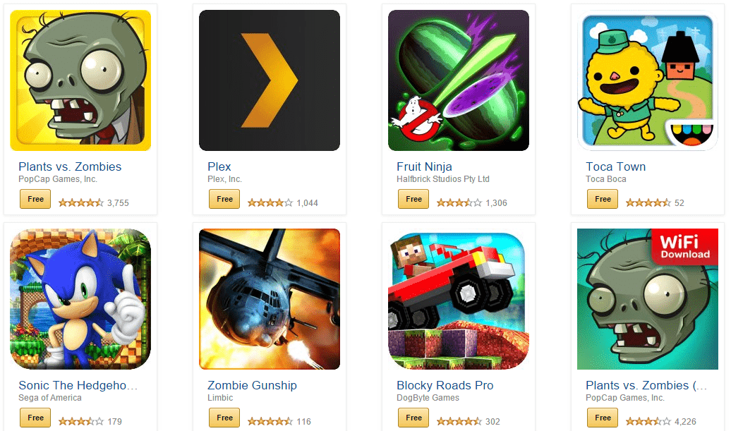 Amazon.ca Canada Appstore Freebies 40 Free Games and Apps! Canadian