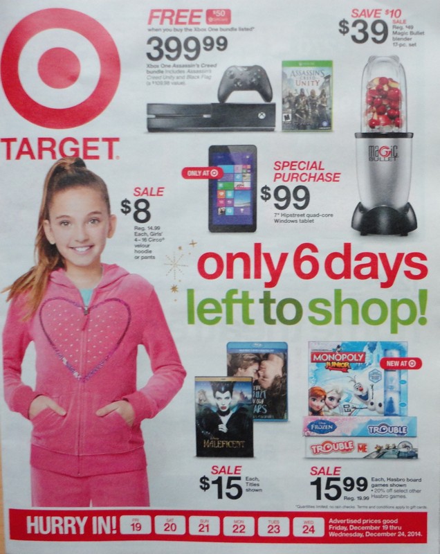 Ontario Flyer Sneak Peeks Walmart, Target & Toys R Us Canadian