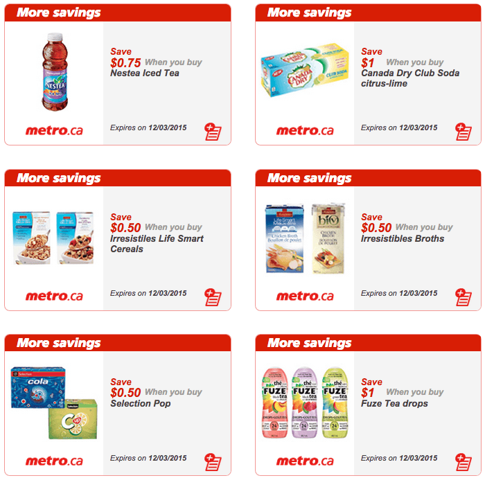 Metro Ontario Canada New Grocery Printable Coupons March 6 12