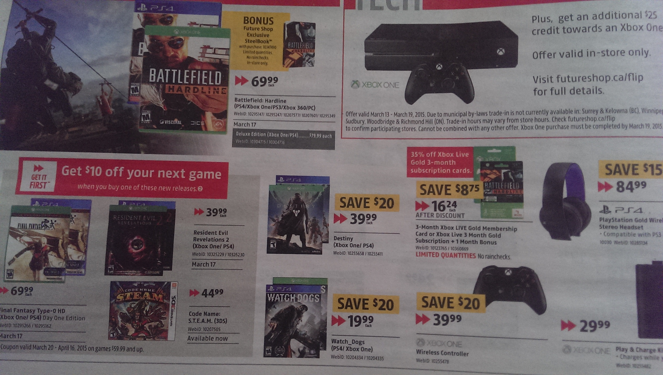 Amazon.ca Online Deals Save 20 on the Xbox One Wireless Controller