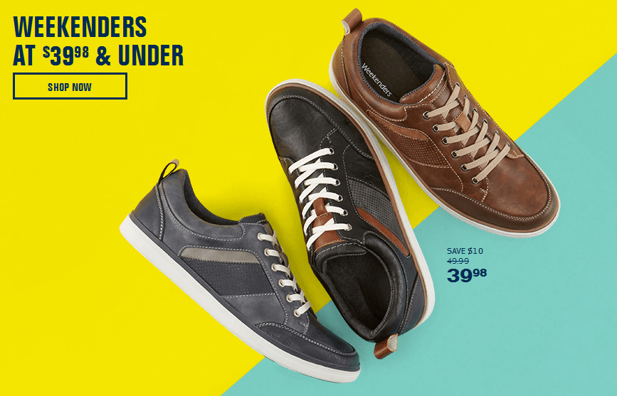 GLOBO Shoes Canada Promos Weekender Shoes 39.99 and Under, Pumps