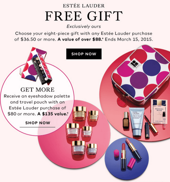 Hudson's Bay Canada Estée Lauder Offers FREE 8Piece Gift (Value Of 88
