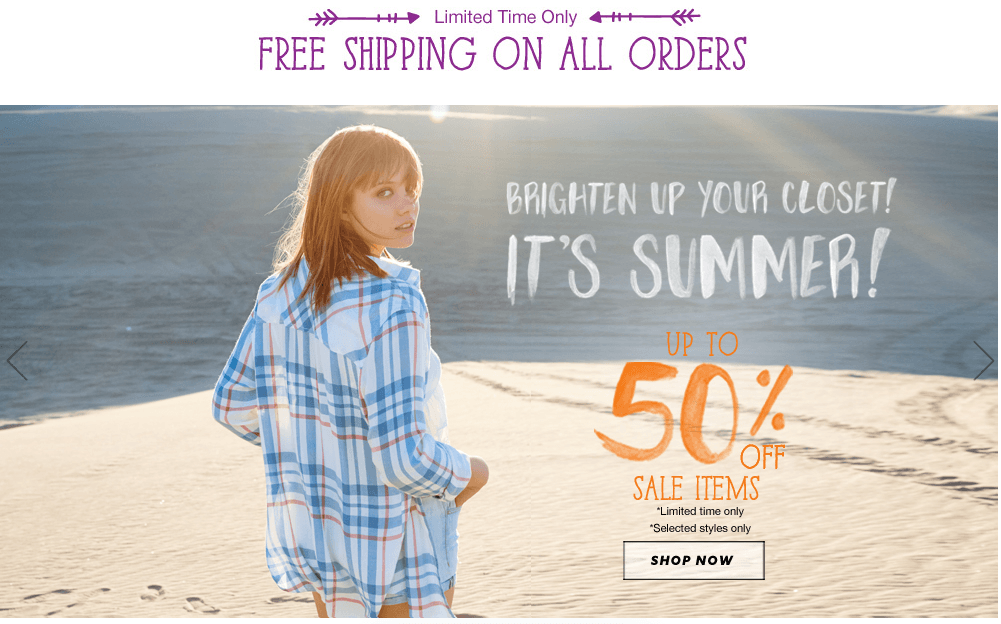 Garage Canada Online Offers Get FREE Shipping With No Minimum & More