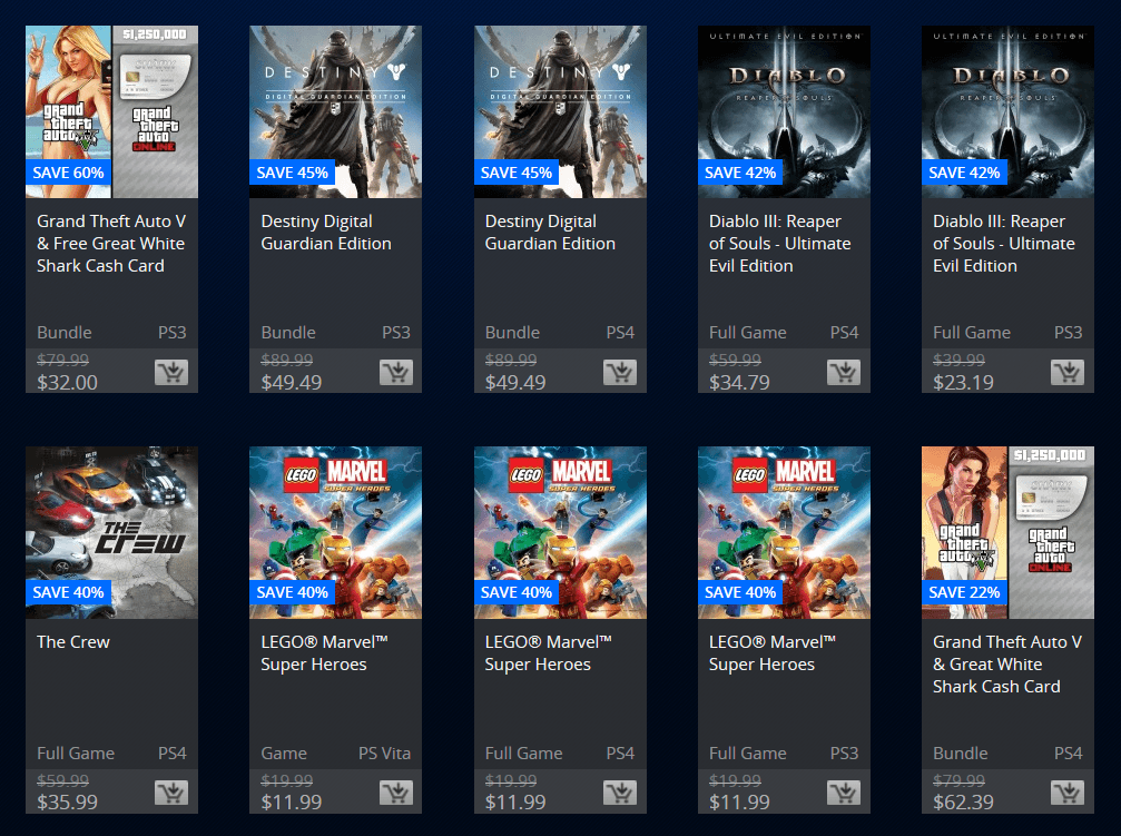PlayStation Store Canada Best of E3 Sale Up to 60 Off Games