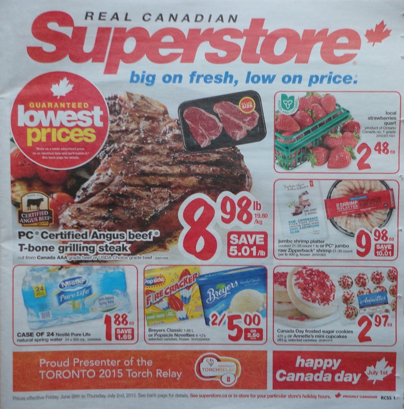 Ontario Flyer Sneak Peeks June 25 July 2 (Walmart & Grocery Stores
