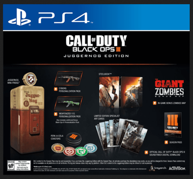 EB Games Canada Deals Juggernog Mini Fridge with Call Of Duty Black