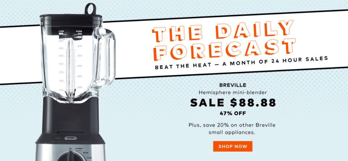 Hudson's Bay Canada Daily Forecast Deal Save 47 Off Breville