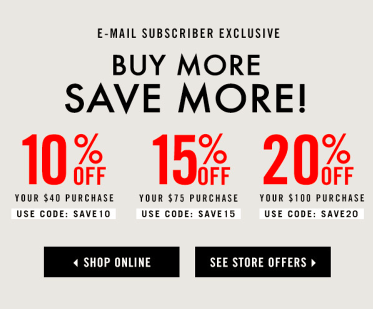 Forever 21 Canada Buy More Save More Promo Code Sale Save Up to 20