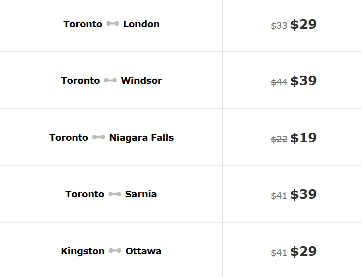 VIA Rail Canada Discount Tuesday Deals Save on Escape Fare on Economy