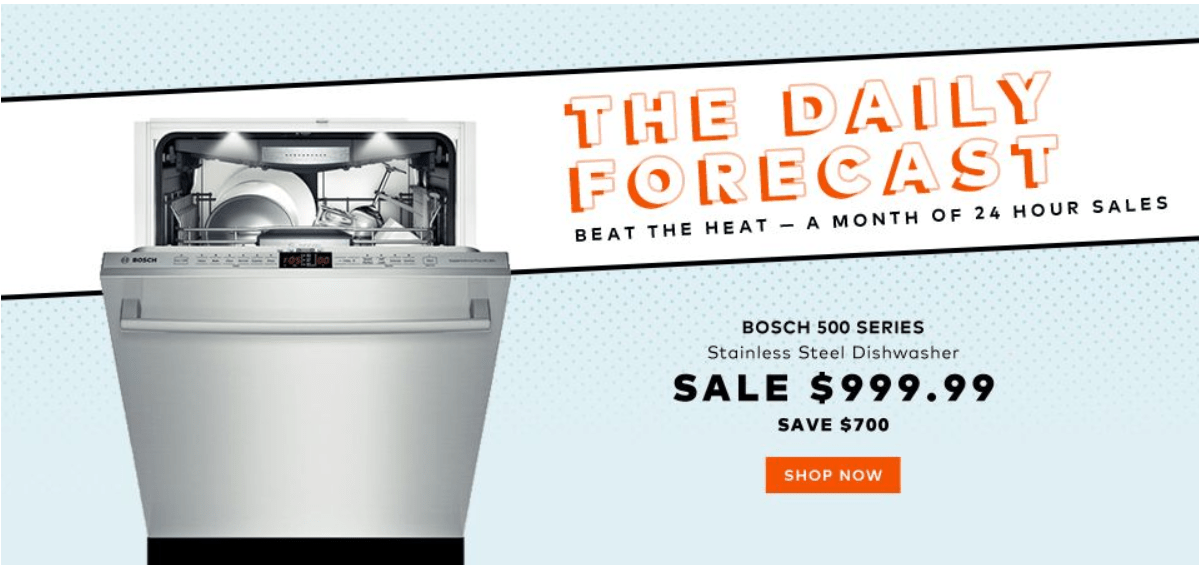 Hudson's Bay Canada Daily Forecast Deal Save 700 Off Bosch 500 Series
