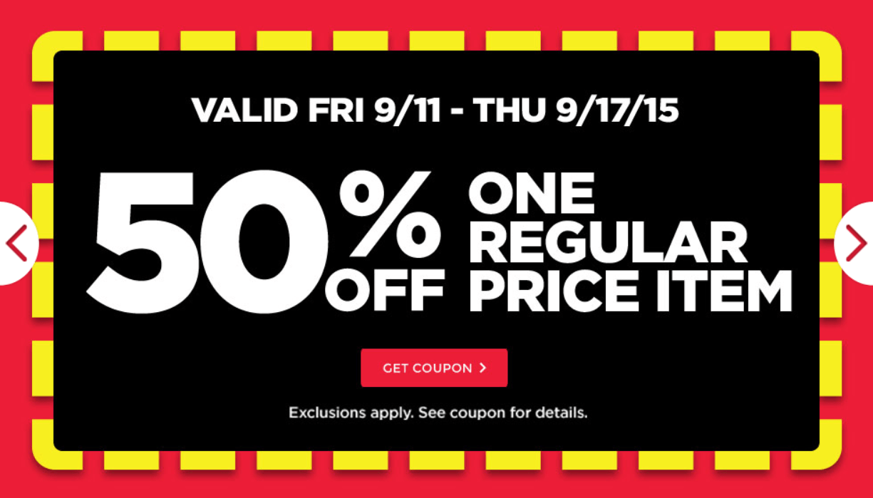 Michaels Canada Coupons 50 Off One Regular Priced Item, 60 Off