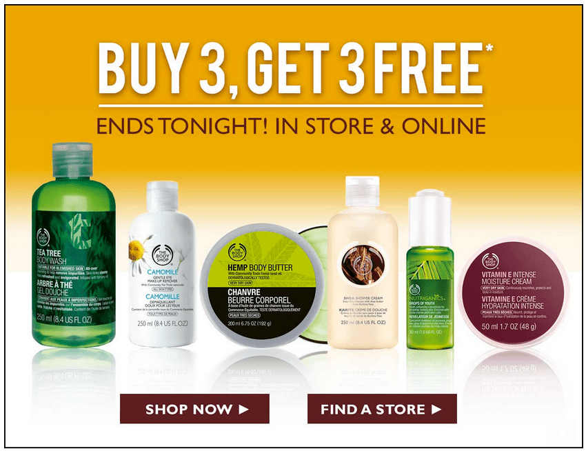 The Body Shop Canada Exclusive Coupon Code Save 10 Off Your 40