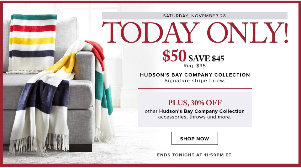 Hudson's Bay Canada Black Friday 2015 Today's Deals Save 47 HBC