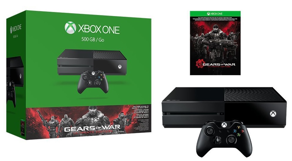 Amazon Canada Deal of Day Get Xbox One 500GB Gears of War Ultimate