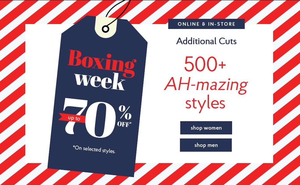 Browns Canada Boxing Week 2015 Sale Save Up to 70 Off Select Items