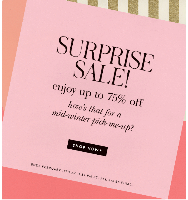 Kate Spade Canada Surprise Sale Save up to 75 off + 10 Shipping to