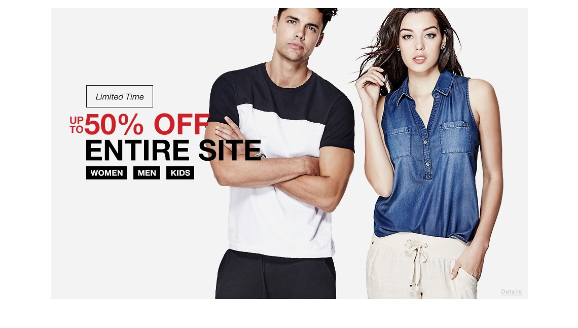 Guess Factory Canada Sale Save Up to 50 off Sitewide Canadian