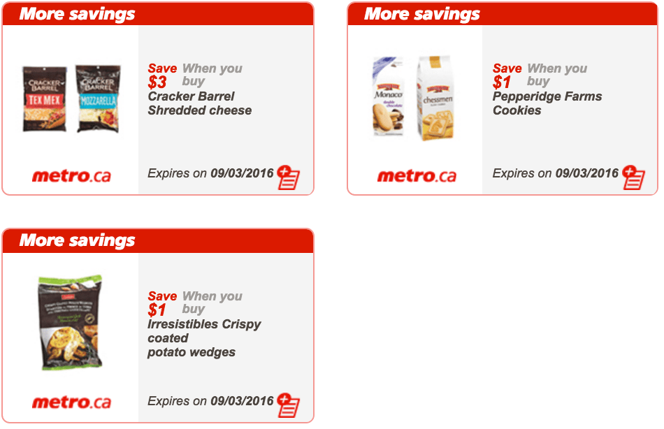 Metro Canada Quebec Exclusive Printable Coupons, March 3 To 9