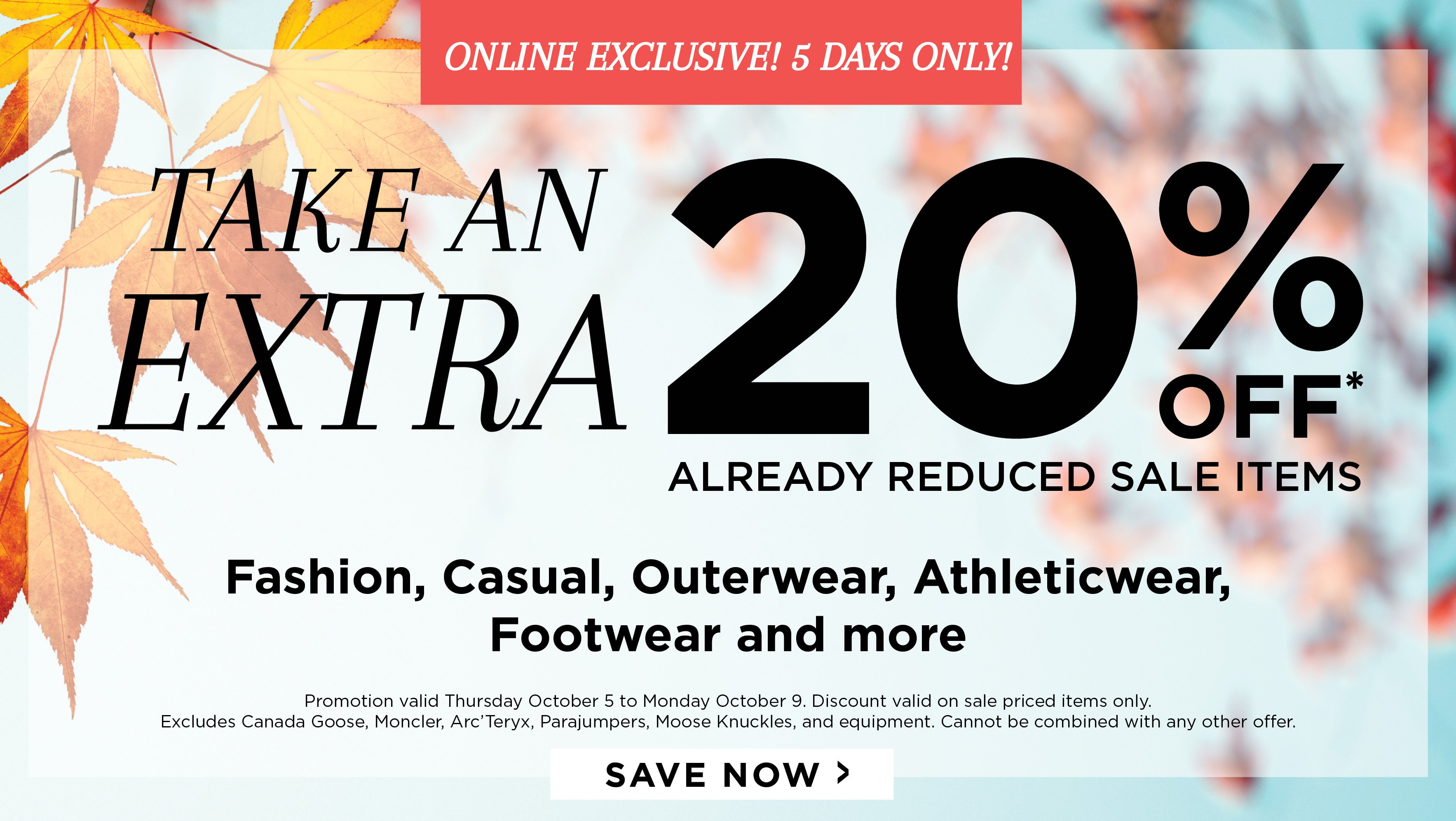 Sporting Life Canada Deal Save an EXTRA 20 Off Sale Items Canadian