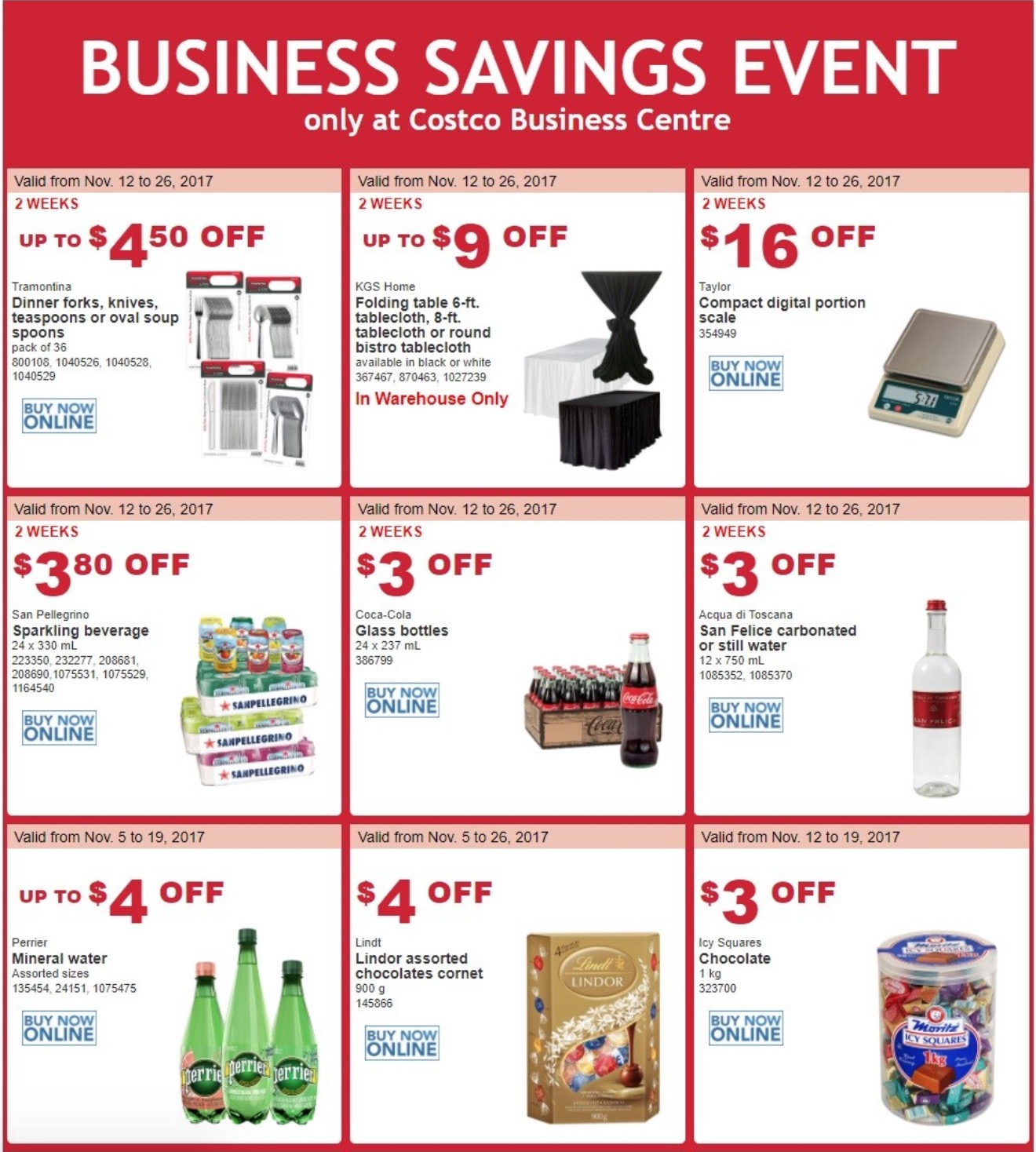 Costco Canada Business Centre (Scarborough, ON) Instant Savings Flyer