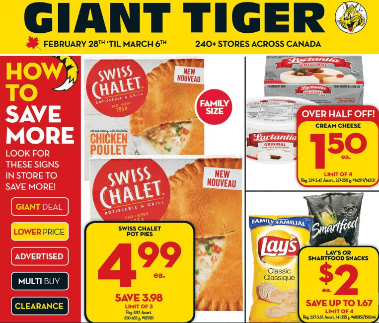 Giant Tiger Flyer Roundup February 28th to March 6th Canadian