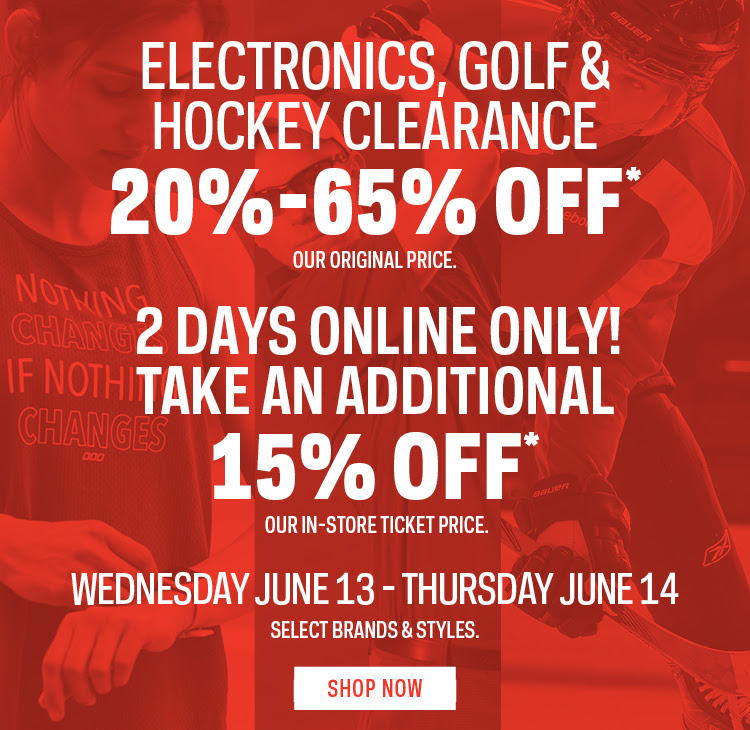 Sport Chek Canada Sale Save 20 to 65 Off + EXTRA 15 Off Tech, Golf