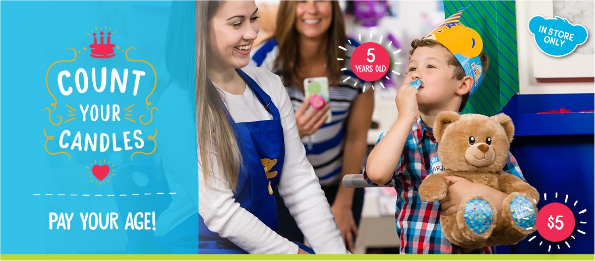 BuildABear Canada Labour Day Weekend Events + Count Your