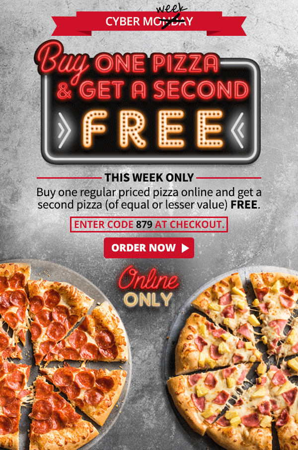 Pizza Hut Canada Promotion Buy 1 Get 1 FREE Canadian Freebies