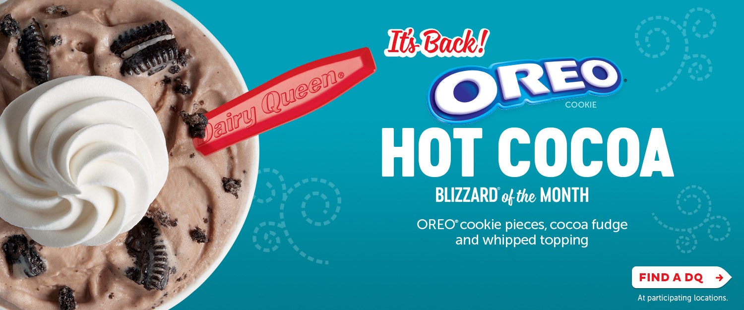 Dairy Queen Canada NEW Ultimate Cheeseburger Meal Deal + OREO Hot Cocoa