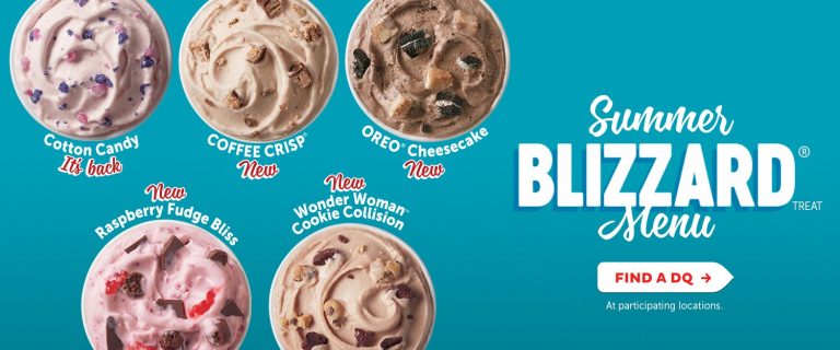 Dq Summer Blizzard Menu 2023