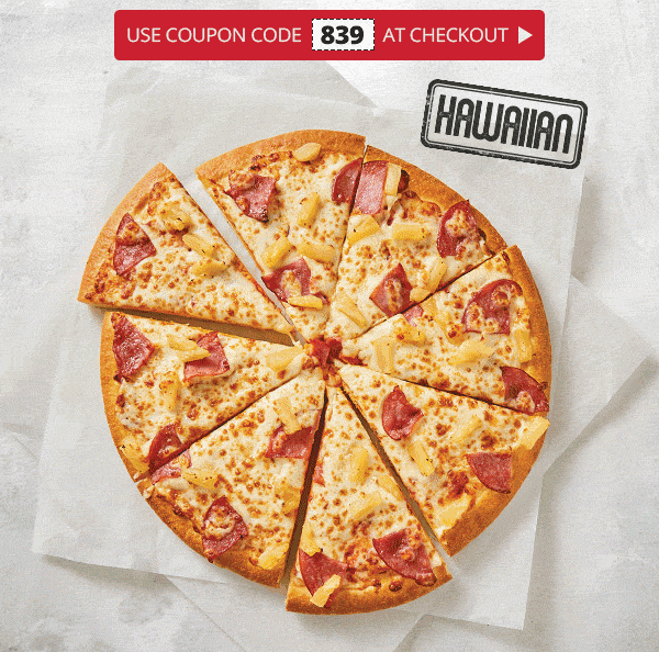 Pizza Hut Canada 10 Favourites Coupon Get Hawaiian, Pepperoni