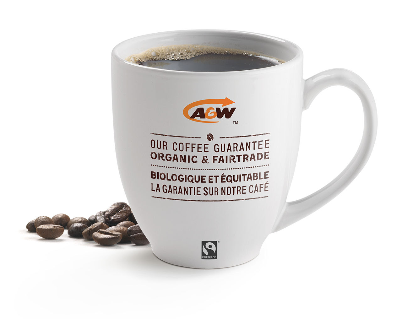 A&W Canada Mobile App Promotion FREE Coffee with Any Egger! Hot