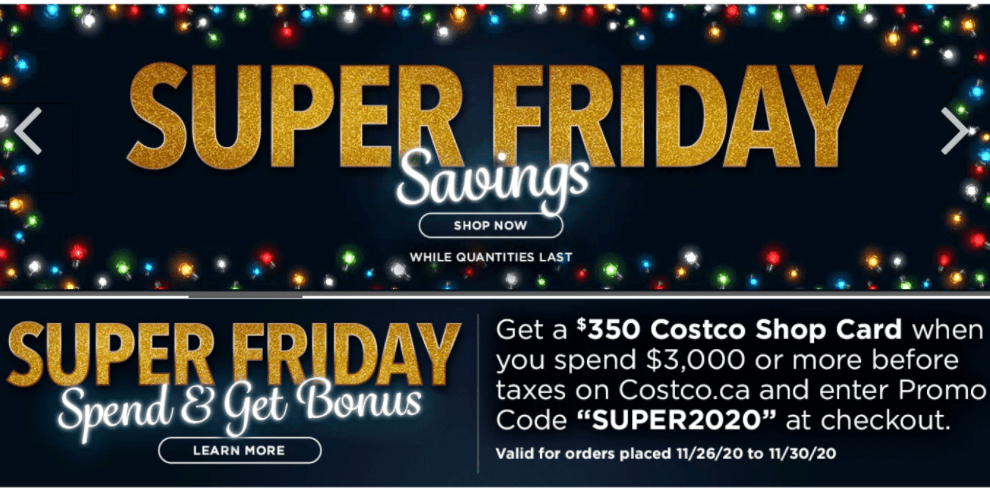 Install the free promocodes hero extension to automatically apply all costco coupons at checkout instantly! Costco Canada Online Black Friday Offers: Get a $350 ...
