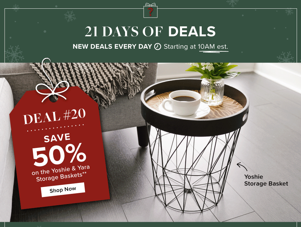 Linen Chest Canada 21 Days of Deals Today, Save 50 off the Yoshie