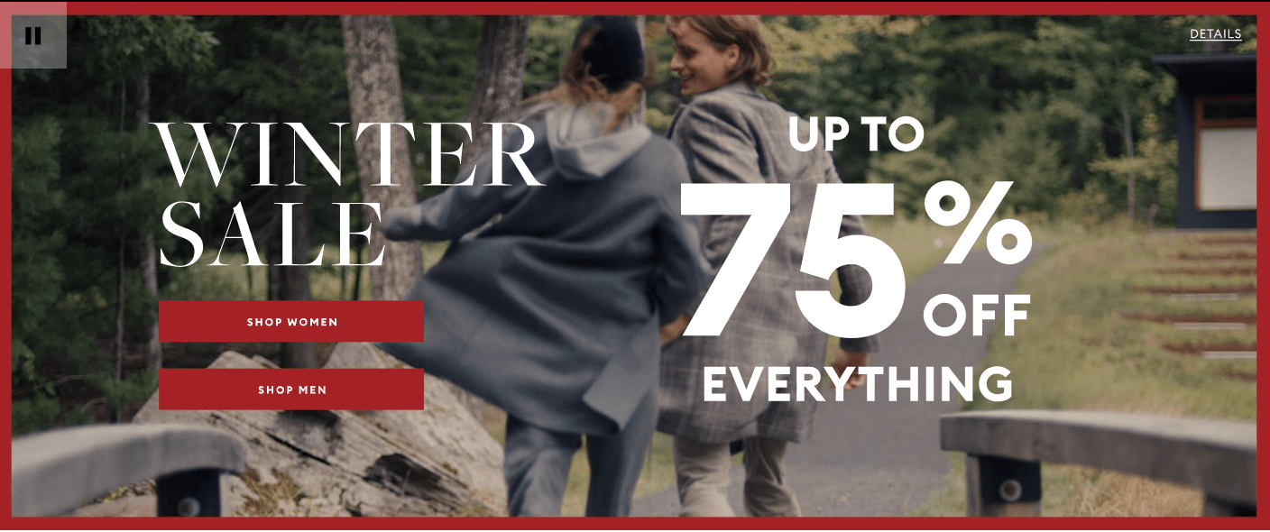 Banana Republic Canada Boxing Day Sale Save up to 75 off + an Extra