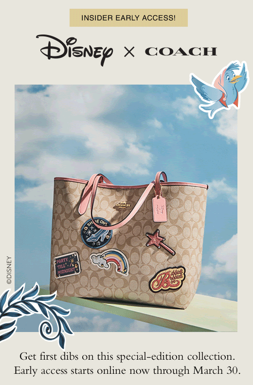 Coach Outlet Canada Offers Get First Dibs on SpecialEdition