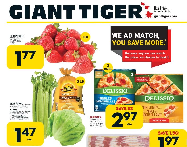 Giant Tiger Canada Flyer Deals March 3rd to 9th Canadian Freebies, Coupons, Deals, Bargains