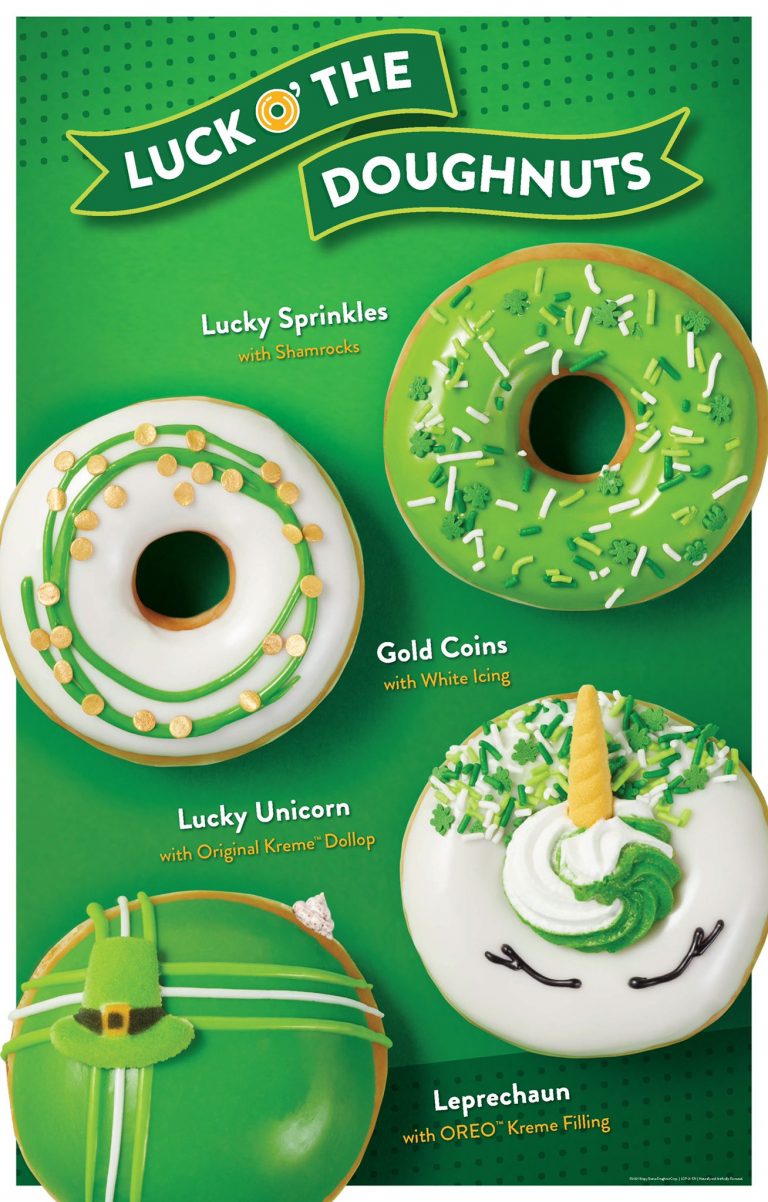 Krispy Kreme Canada St. Patrick's Day Doughnuts! Canadian Freebies
