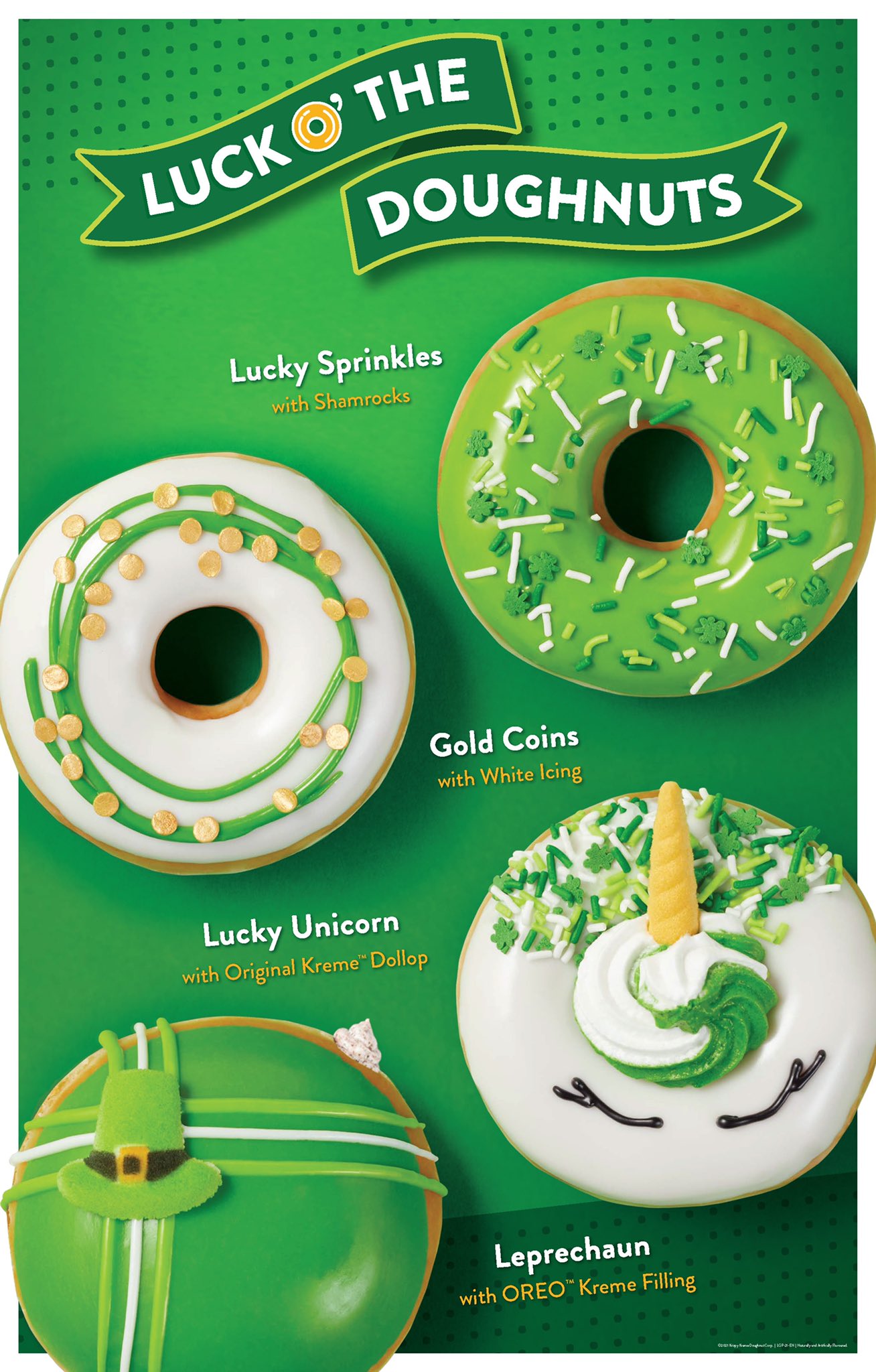Krispy Kreme Canada St. Patrick's Day Doughnuts! Canadian Freebies