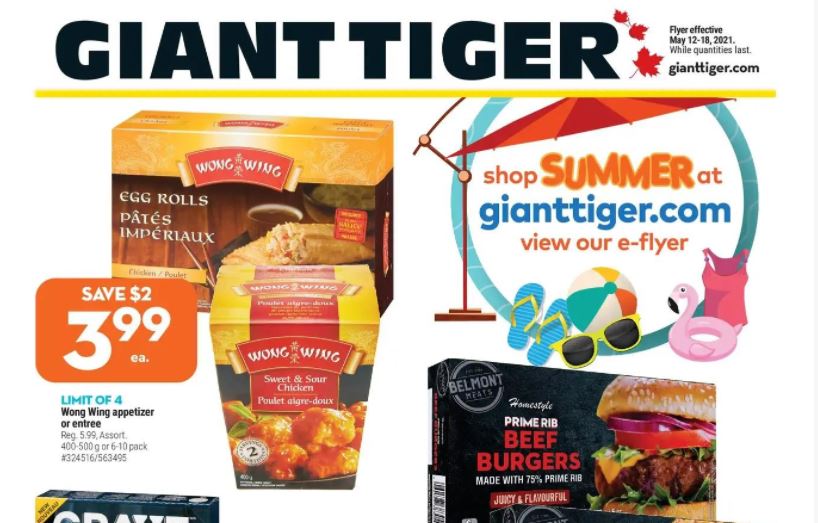 Giant Tiger Canada Flyer Deals May 12th 18th Canadian Freebies, Coupons, Deals, Bargains