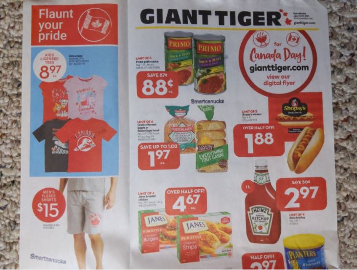 Giant Tiger Canada Flyer Deals June 23rd 29th Venagredos