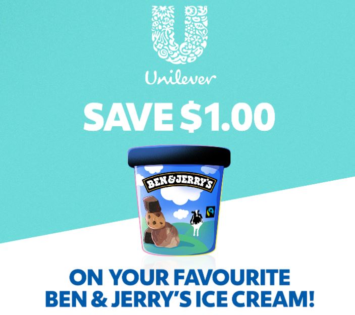 Canadian Coupons Save 1 On Ben & Jerry's Ice Cream *Printable Coupon