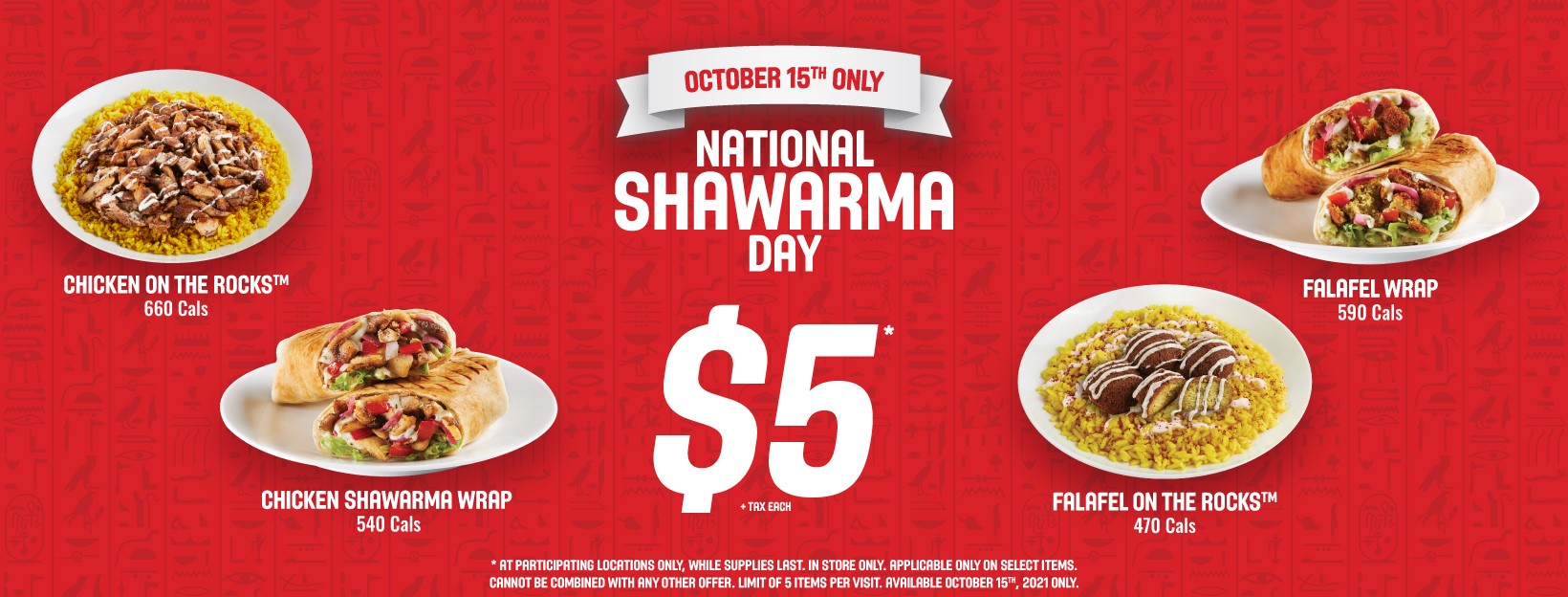 Osmow's Canada National Shawarma Day Promotion Today, Get a Chicken