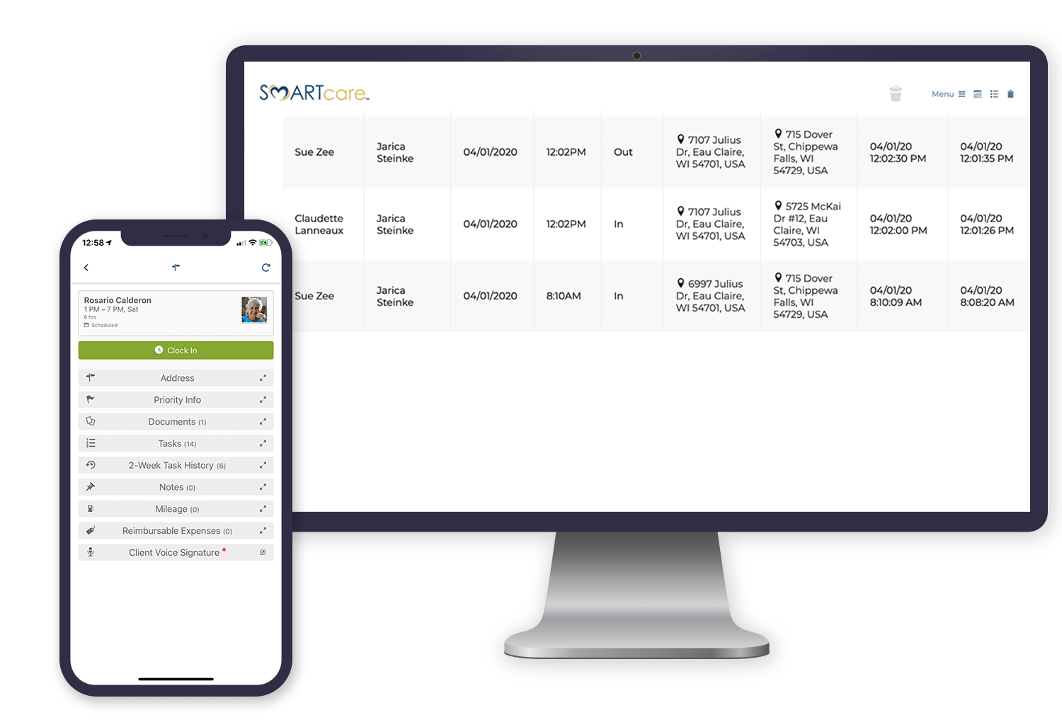 Smartcare Mobile App SmartCare Software