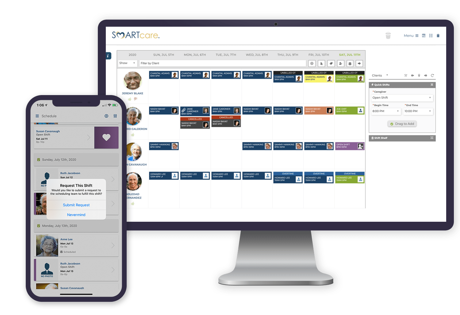 Smartcare Scheduling SmartCare Software