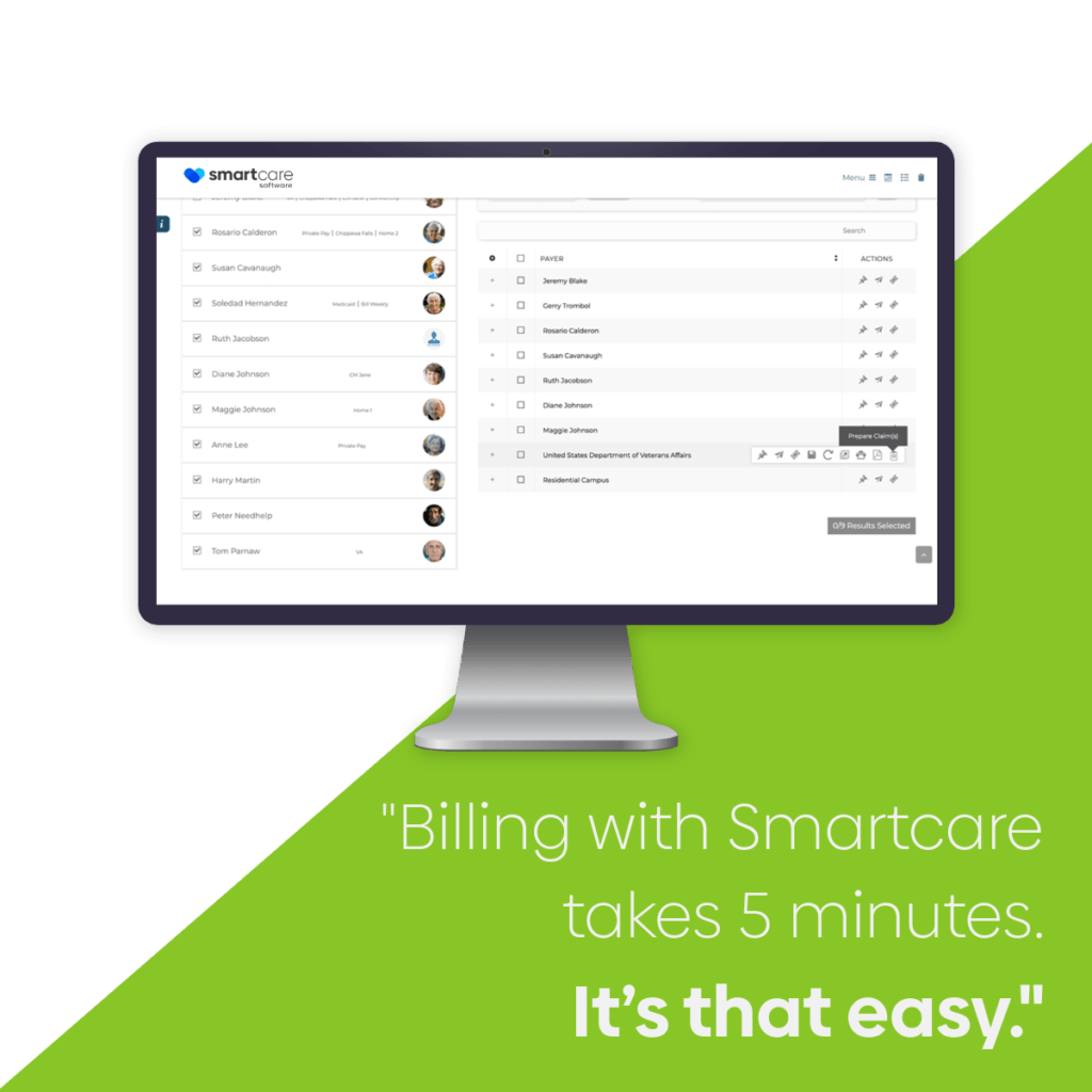 Home Care Billing Smartcare Software