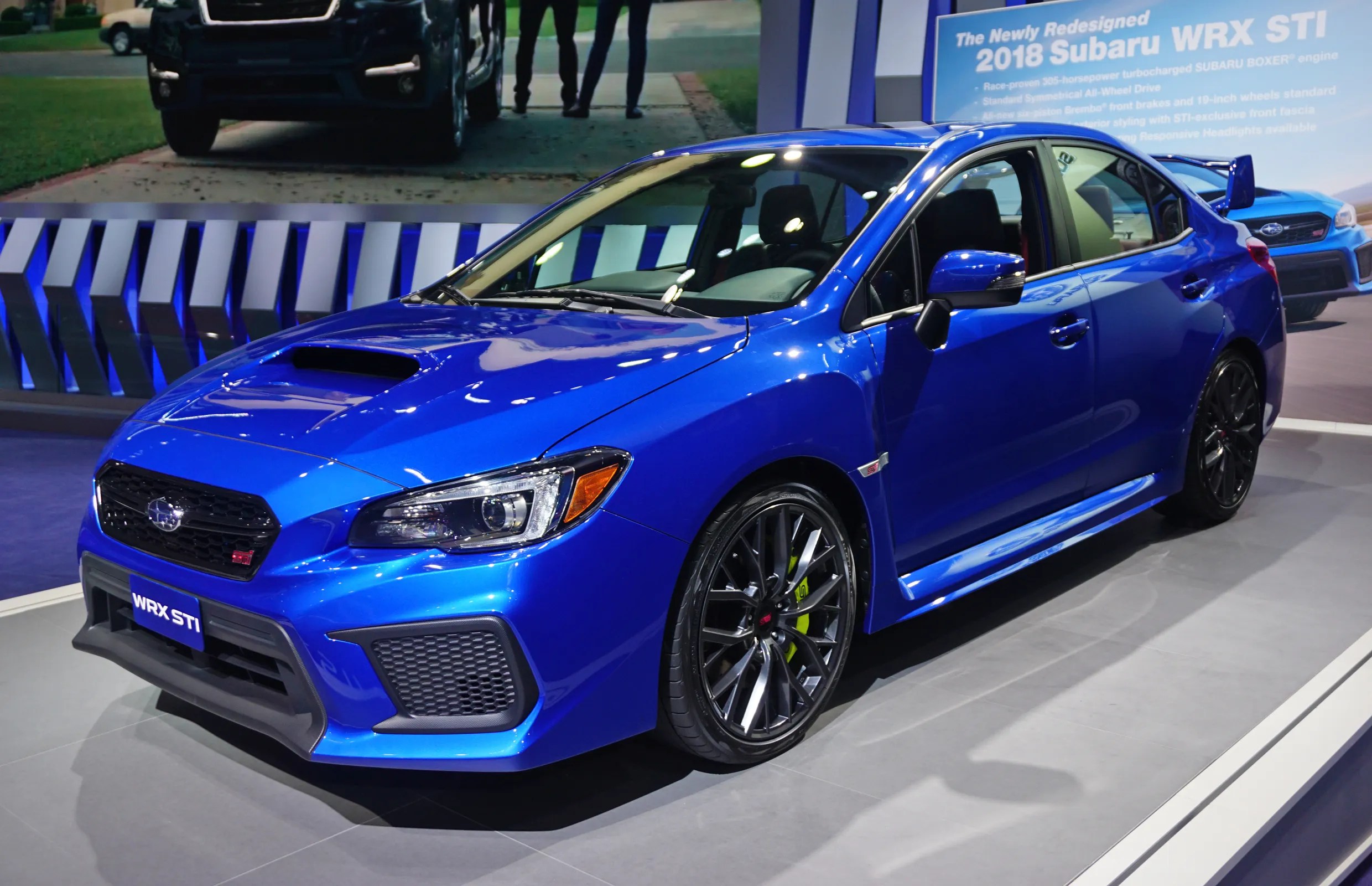 Refreshed 2018 Subaru WRX and STI debut in Detroit | Driving