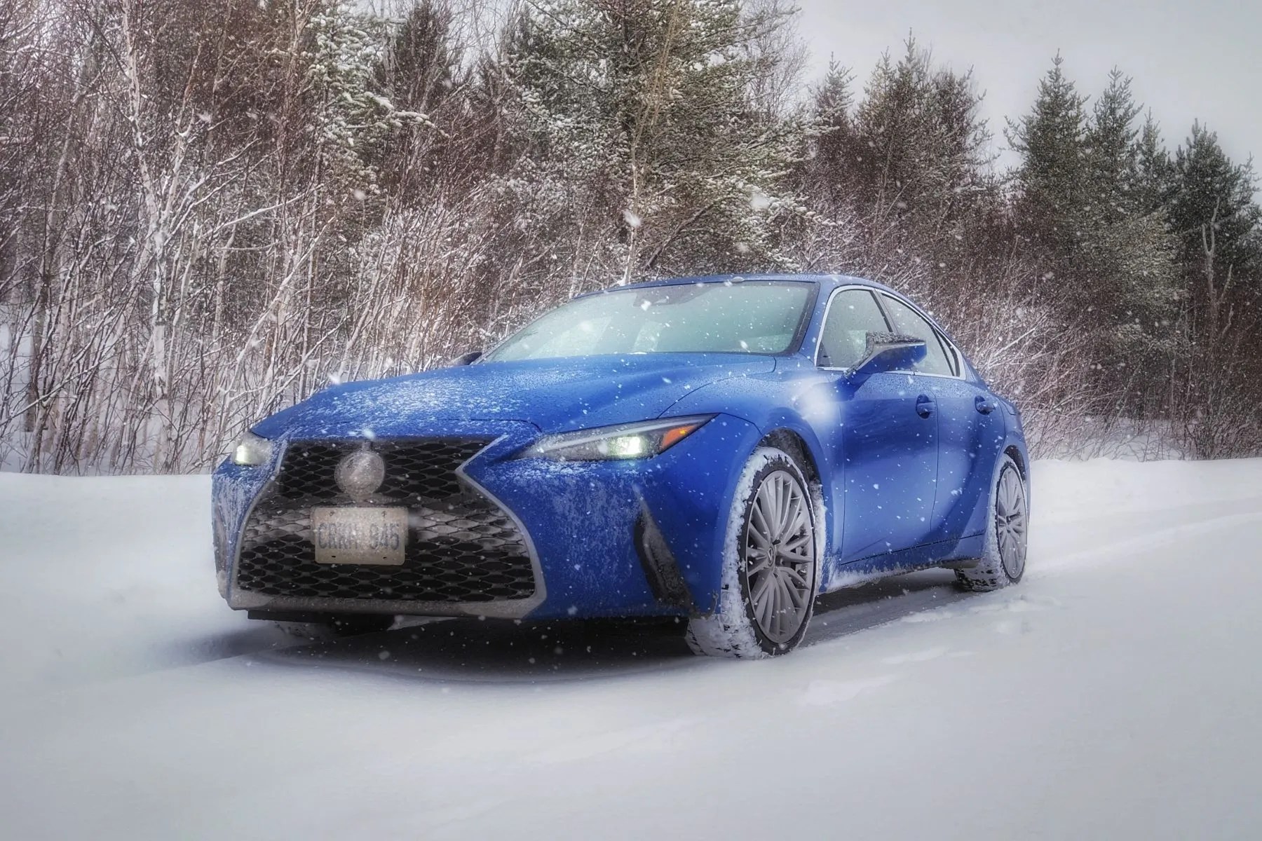 2021 Lexus IS 300 AWD Car Review Driving