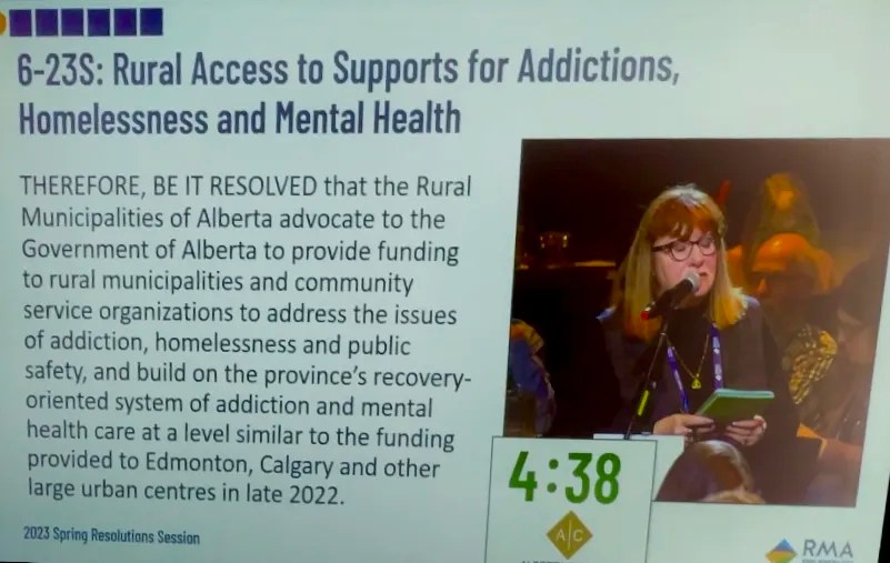 RMA passes resolution for mental health funding Peace River Record