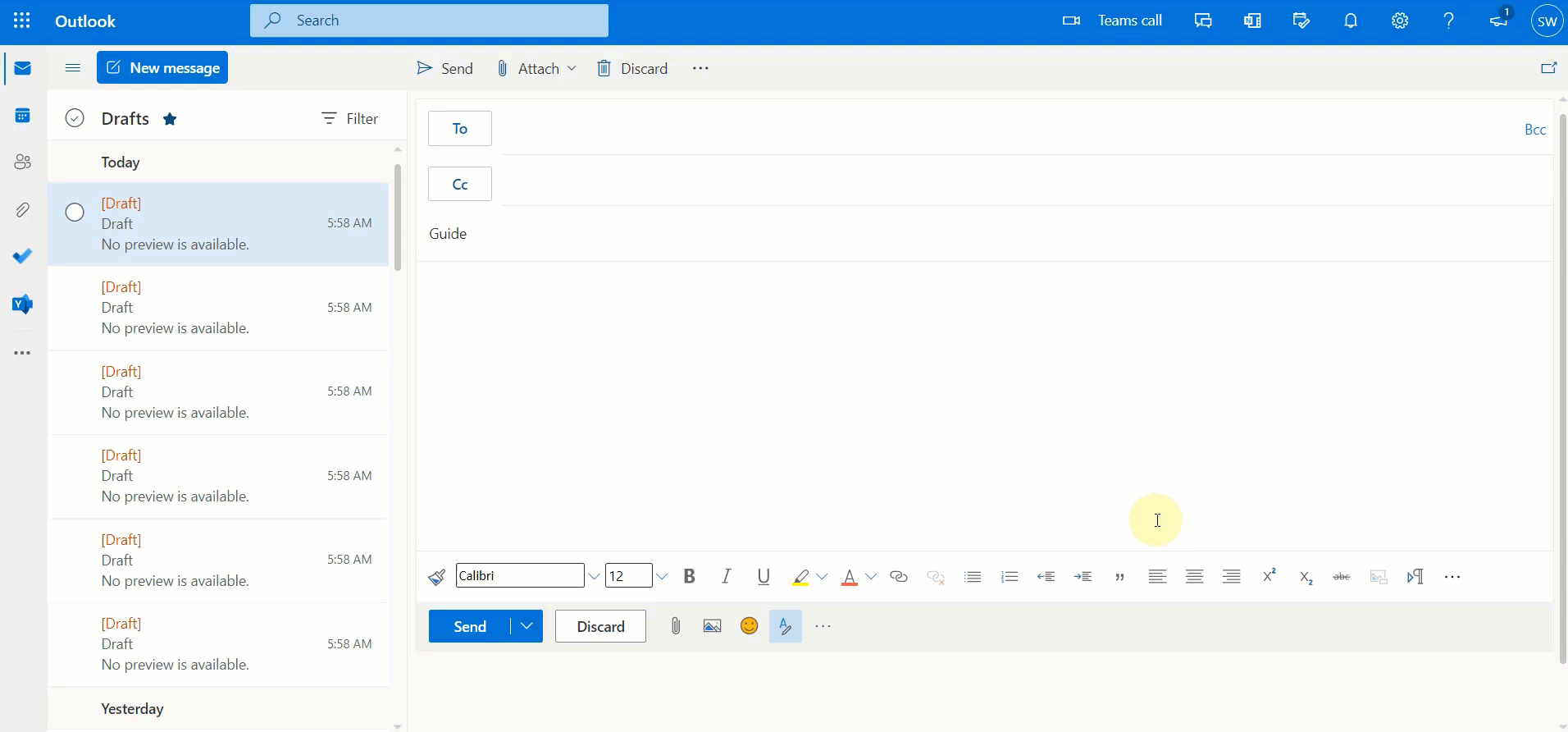 How to Open SCC Sidebar in New MS Outlook  Interface SmartCloud